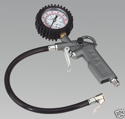 Sealey New Tyre Inflator with Gauge 0-12 BAR – 0-175PSI