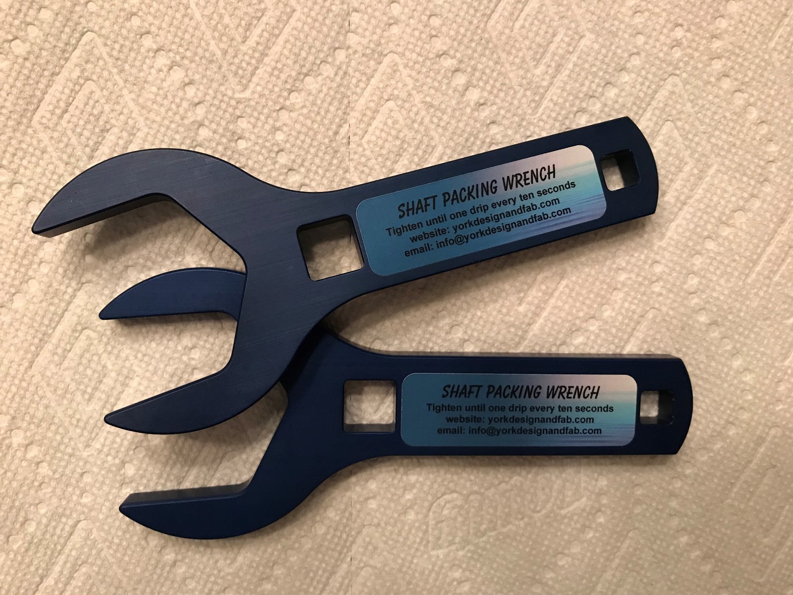 1-7/8″ + 2″ Shaft Packing Wrench Set for Inboards (Stuffing Box)