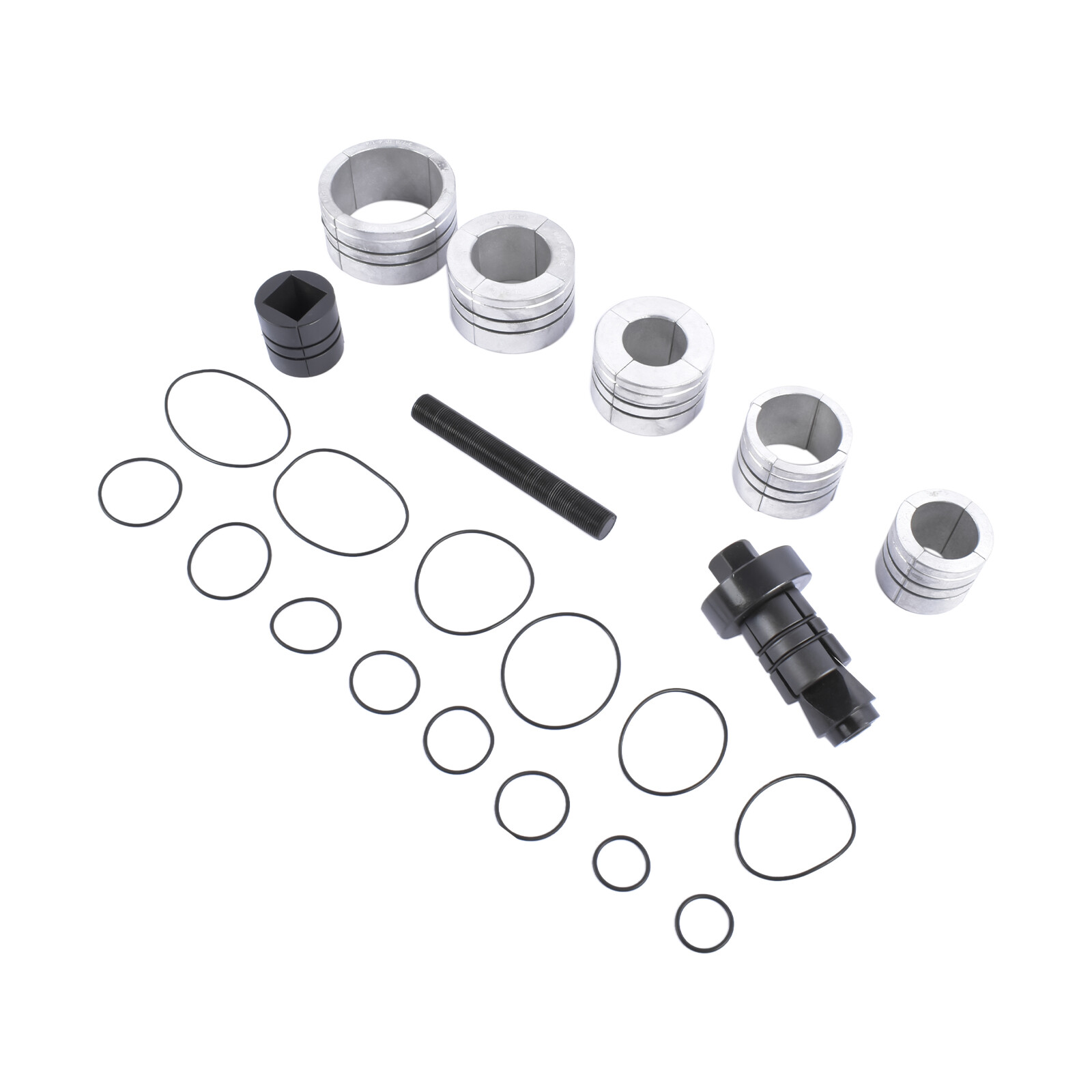 Hydraulic Exhaust Pipe Stretcher Expander Kit w/Collets #17350 1-5/8 to 4-1/4in