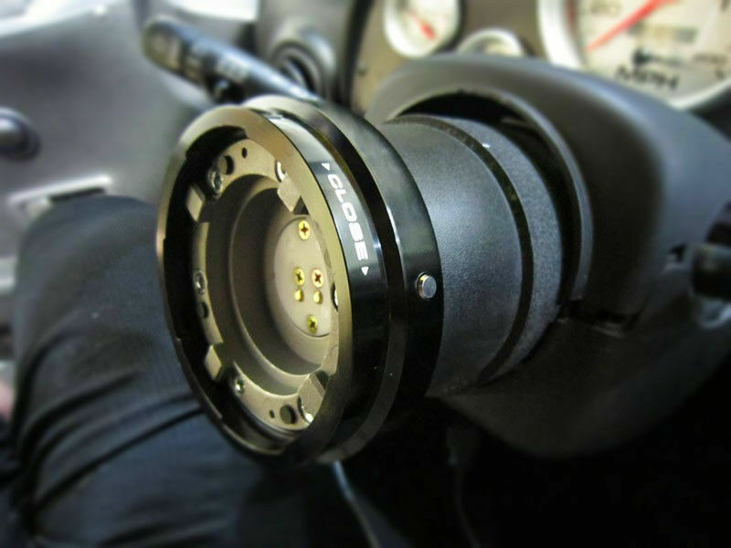 Universal Auto Car Steering Wheel Quick Release Hub Adapter Snap Off Boss Kit