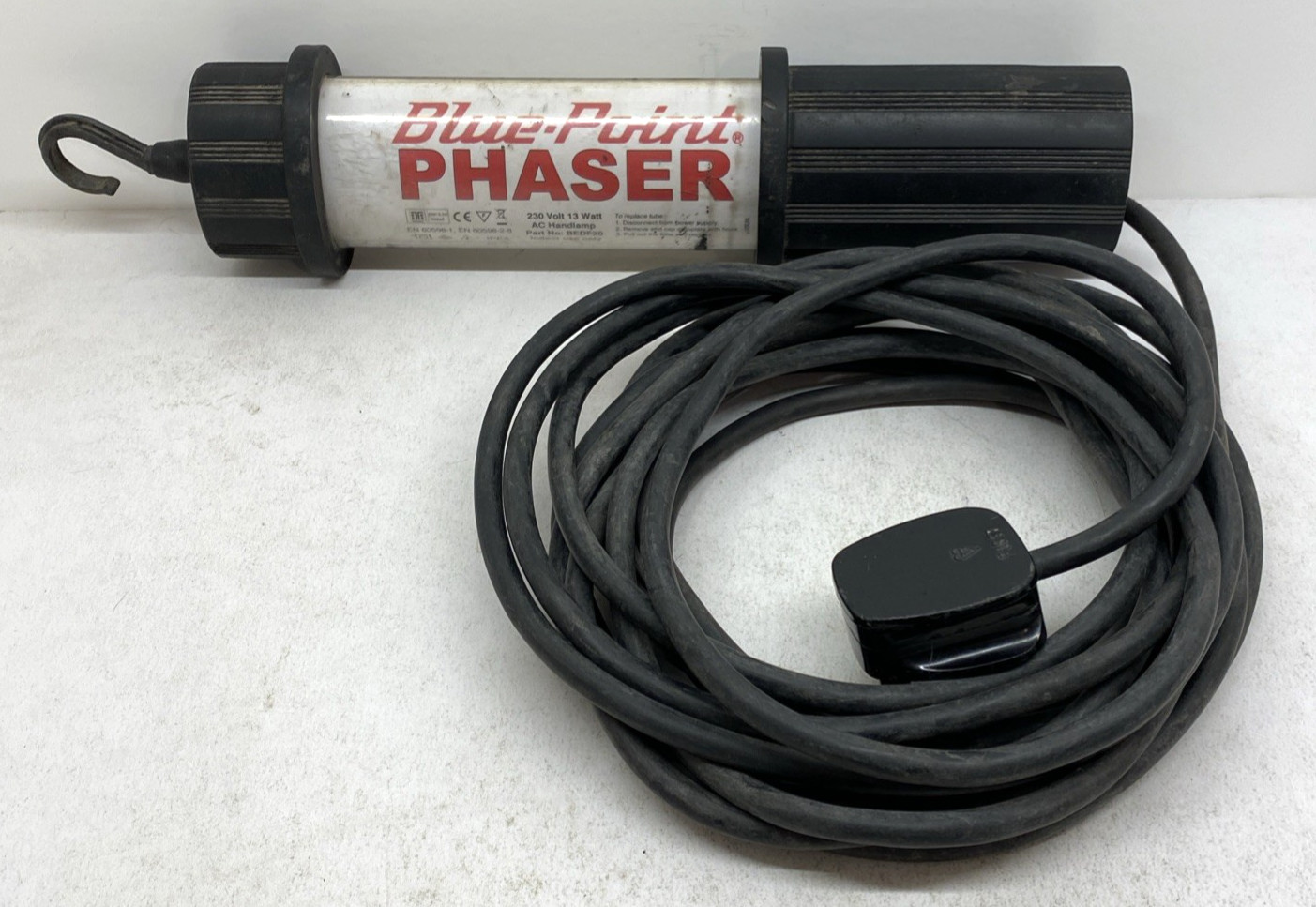 SNAP-ON BLUEPOINT PHASER 230v WORKSHOP INSPECTION LIGHT – GOOD WORKING ORDER