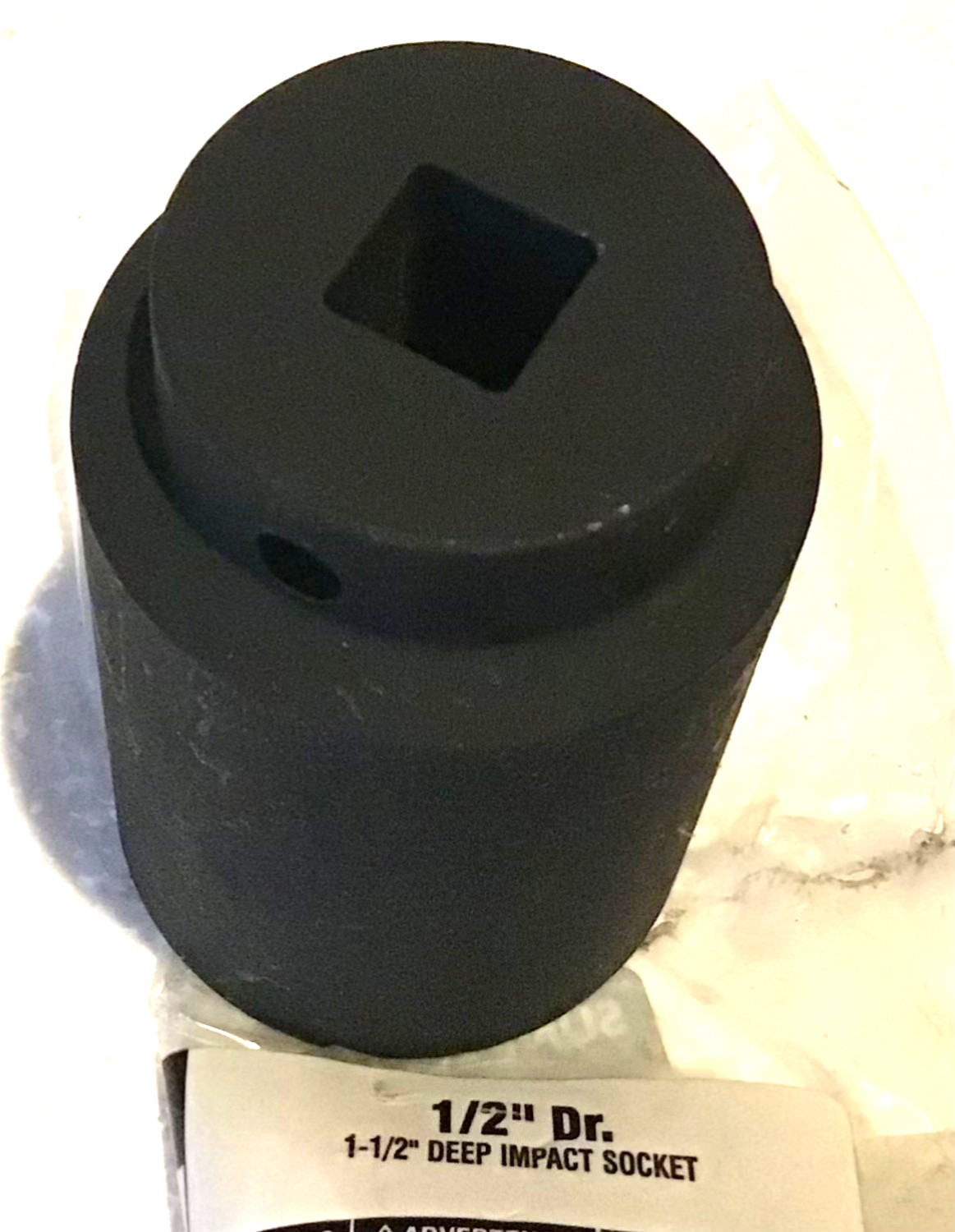 2 New SUNEX Impact Sockets 3/4 Drive 6 Point 1) 1-3/8” & 1) 1-1/2” Black Oxide