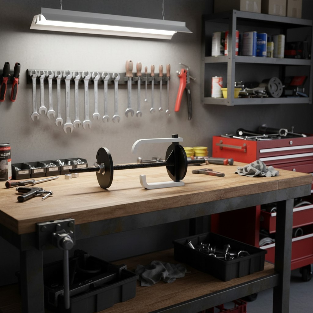 Heavy Duty 12V Transmission Spring Compressor Tool Kit, 2.8lbs Portable Design