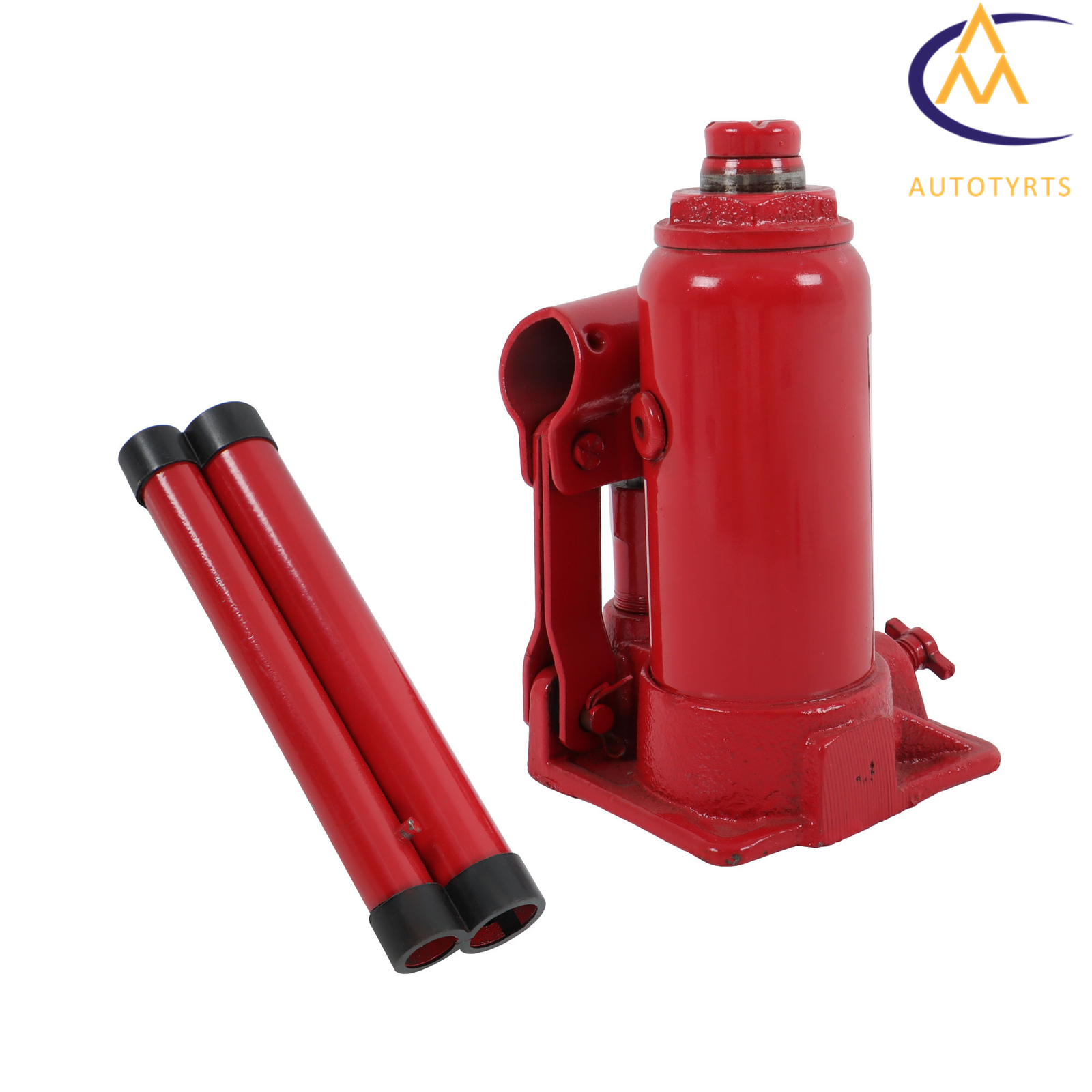 2 Ton 4000lb Hydraulic Bottle Jack for Automotive Car Repair Shop Lift Tool