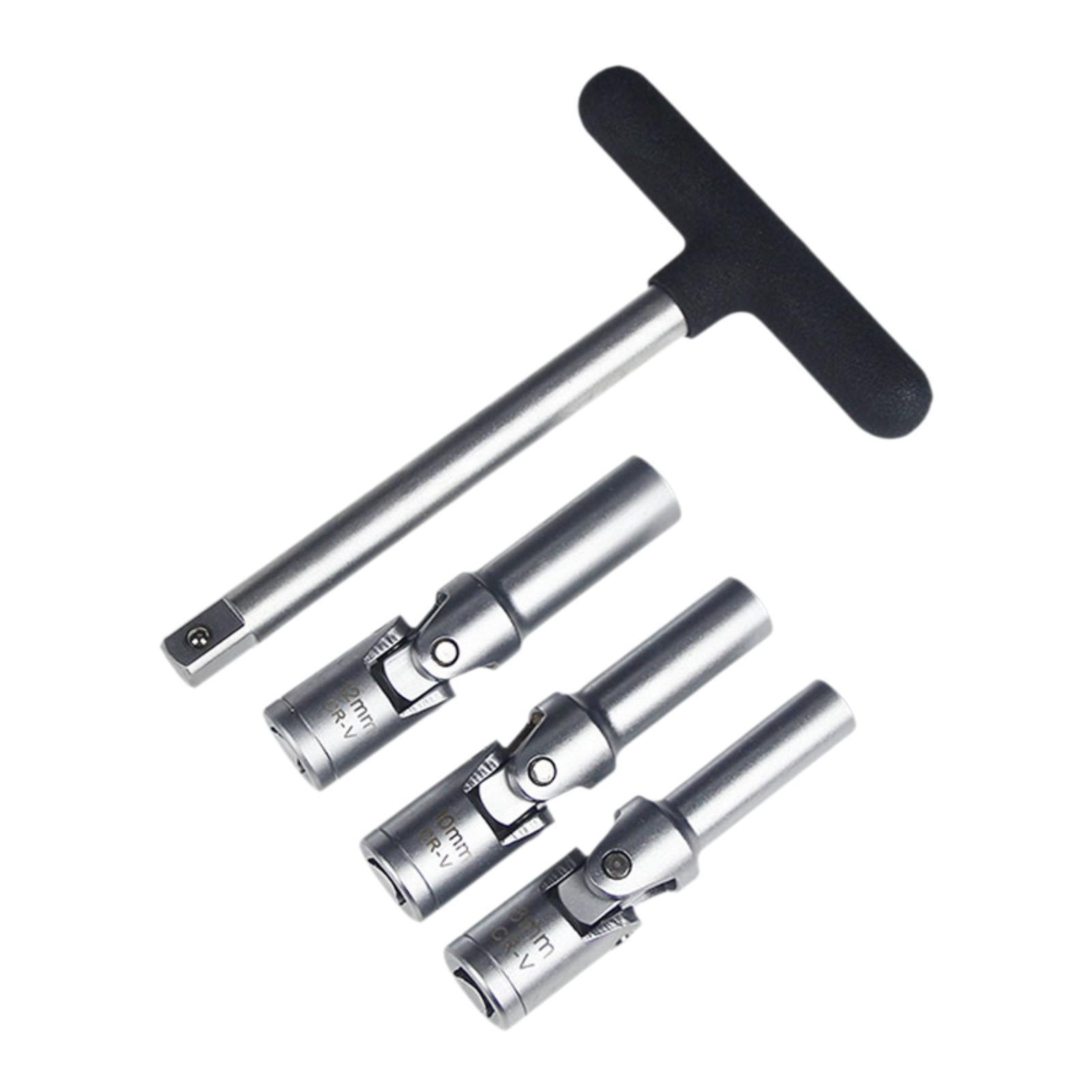 Glow Plug Removal Tool 8mm 10mm 12mm Car Part Maintenance Replacement Extractor