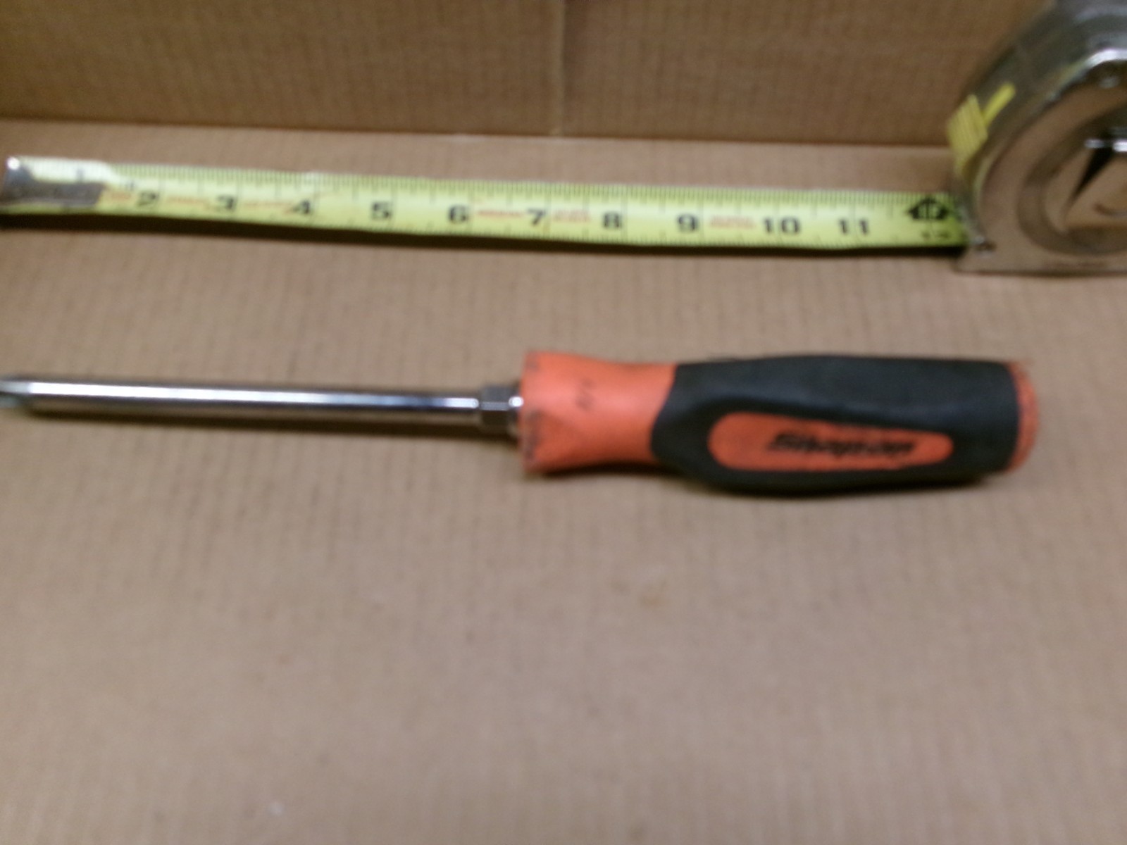 Snap On USA #4 Phillips x 6″ Orange Black Comfort Grip Handle No SGDP64IRBO