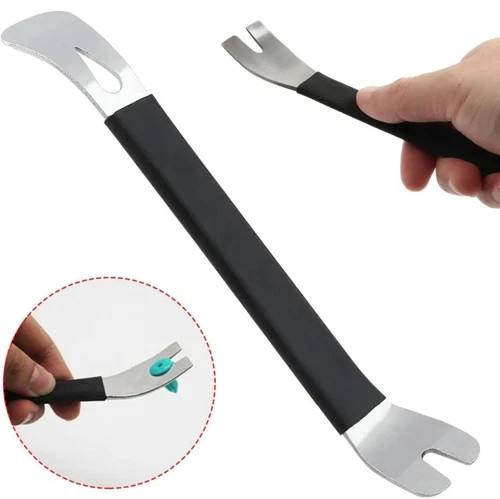 1pc Car Trim Removal Pry Tool Stainless Steel Panel Clip Installer Bar – NEW