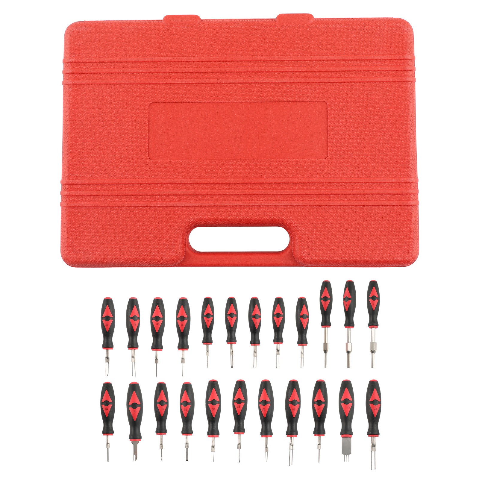 23pcs Wire Terminal Connector Release Tool Remover Crimp Pin Extractor Universal