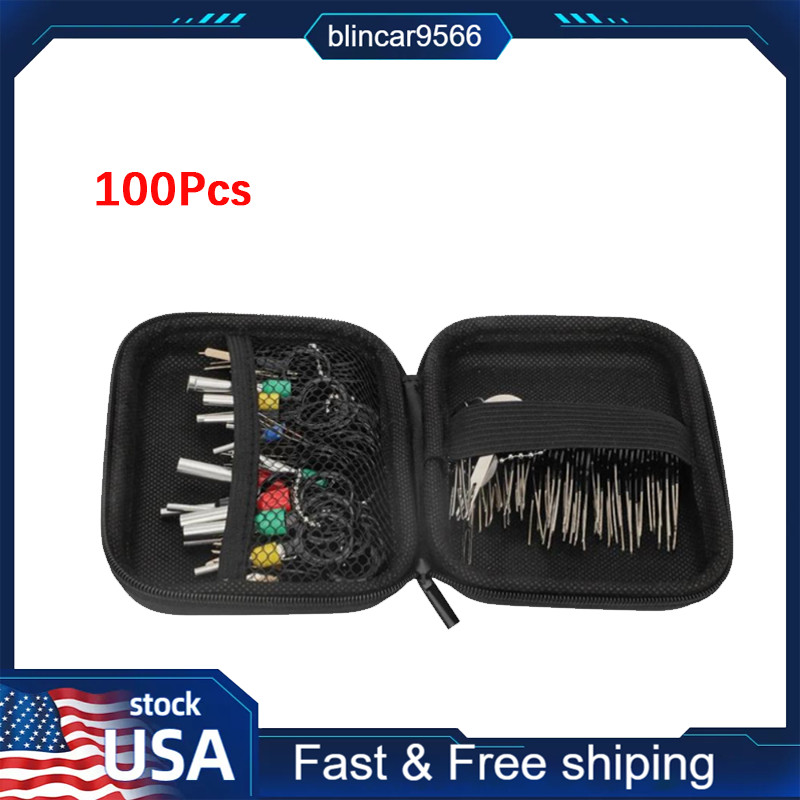 Terminal Removal Tool Pin Ejector Wire Set Extractor Connector Puller W/ Bag US
