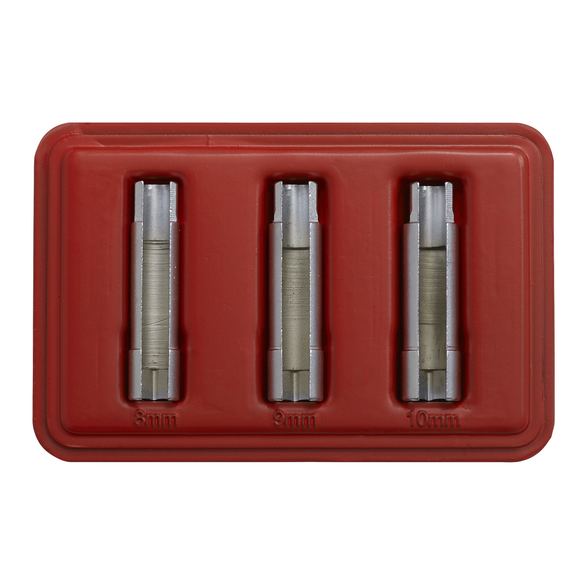 Sealey SX4033 Glow Plug Socket Set 3pc