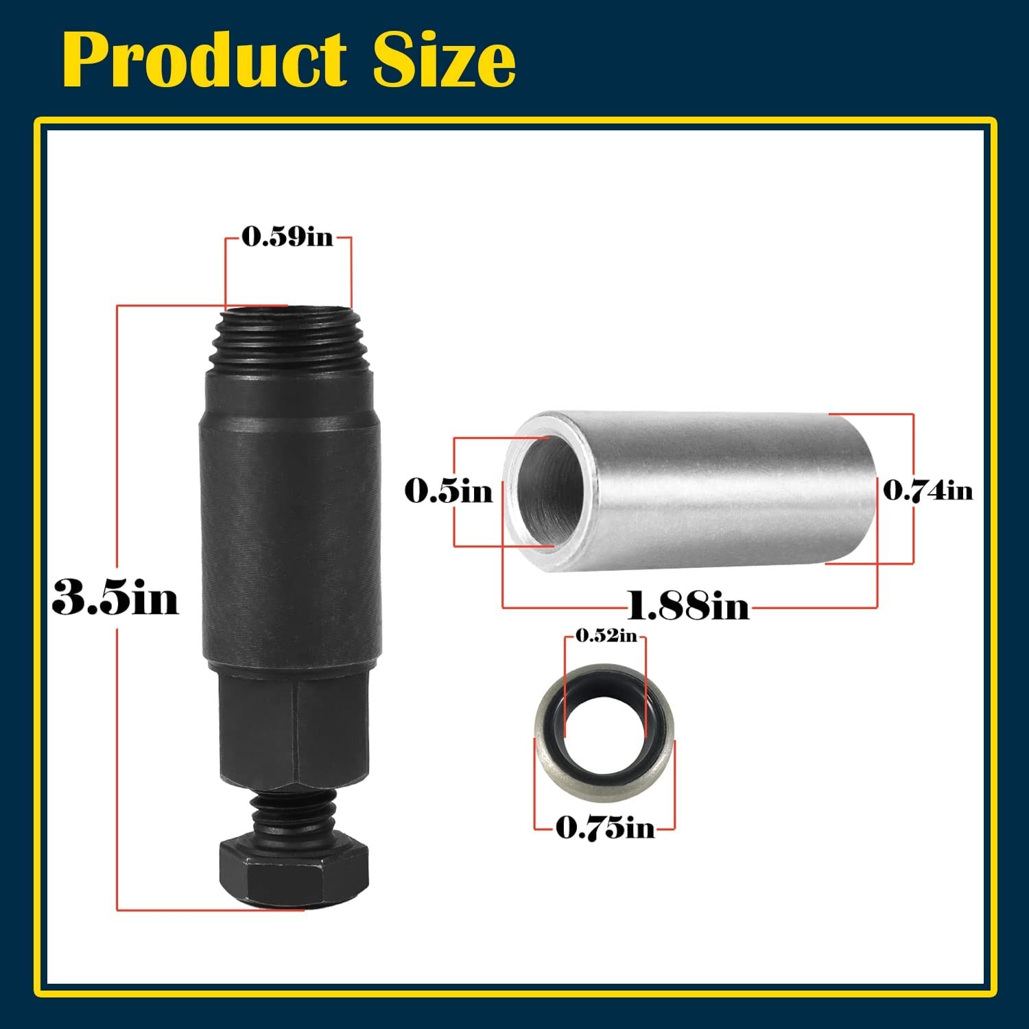 Transmission Shifter Seal Remover Installer Fit For GM TURBO 300 350 400 425 475