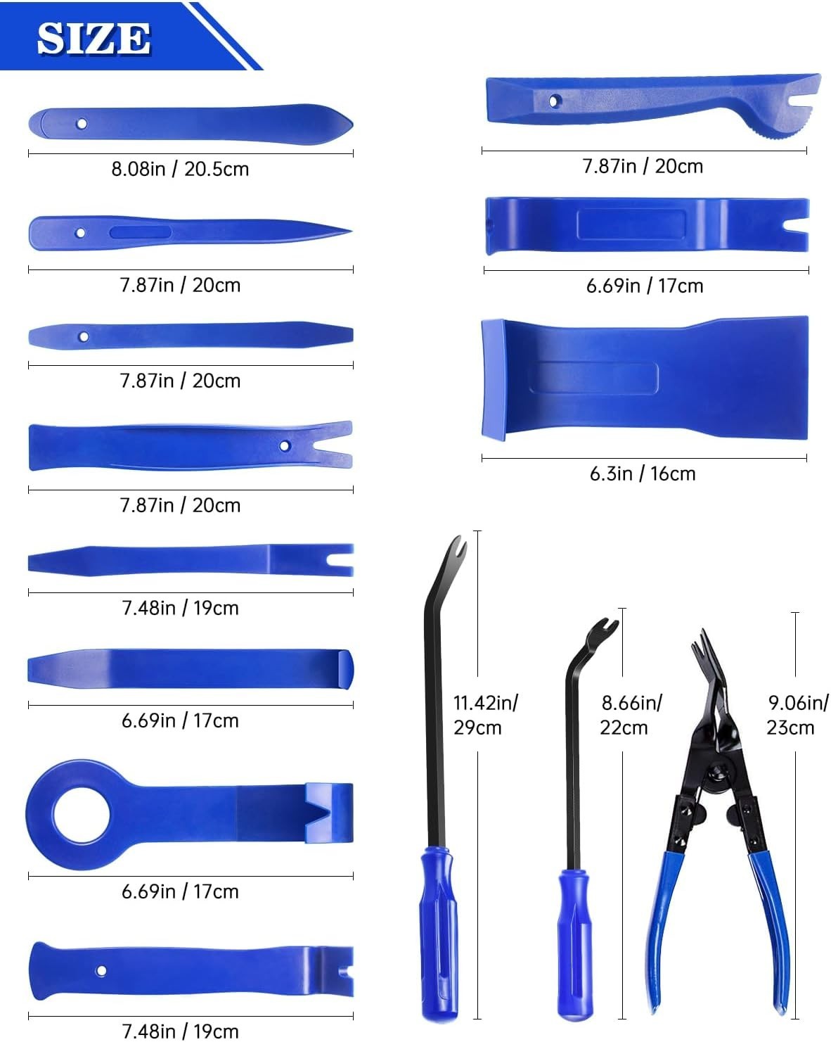 High-Quality 19-Piece Car Panel & Audio Installation Tool Kit for Professionals