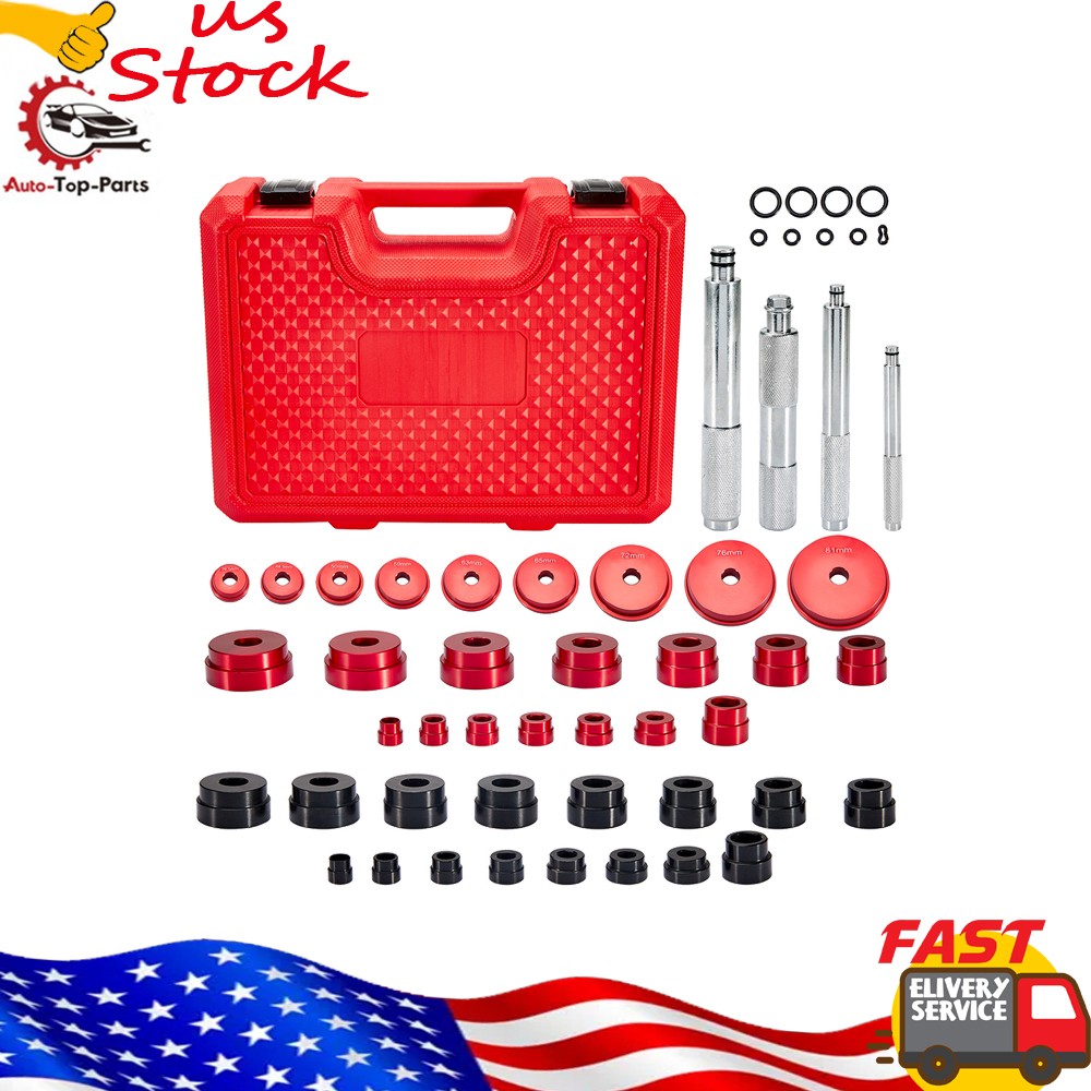 43pc Bearing Press Seal Driver Kit For Chevy Ford Ram Toyota Honda Wheel Bearing