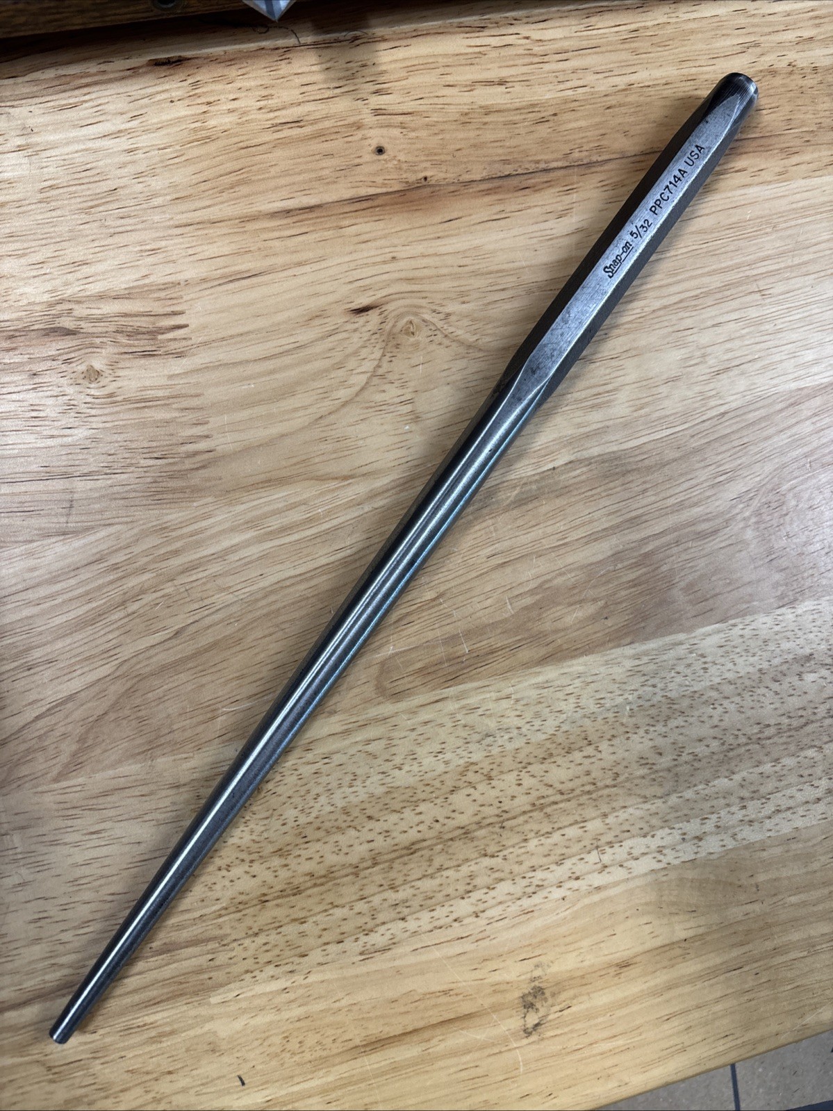 Snap On PPC714A 14″ Length x 5/32″ Point Center Punch USA *Good*