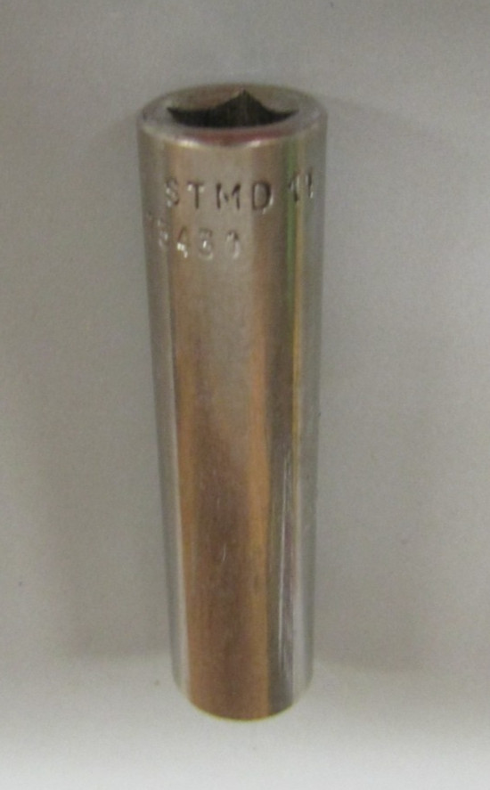 SNAP-ON STMD11 1/4″ Drive 11/32″ 12 Point Deep Chrome Socket