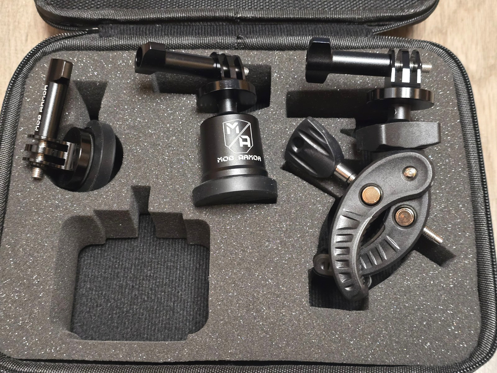 Mob Armor MobNetic Action Camera Accessory Bundle w/Magnetic Mounts & Claw Mount