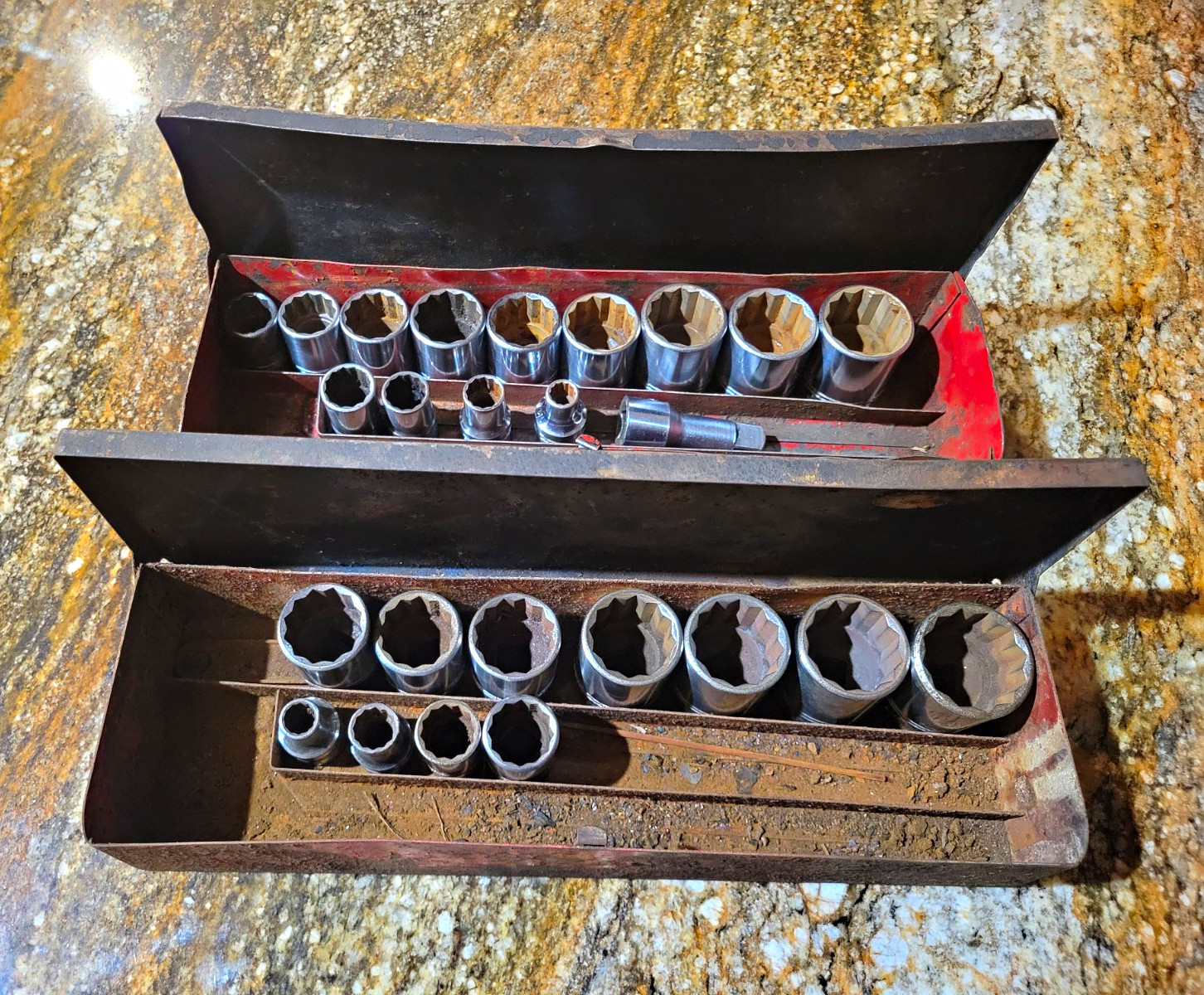 Two Vintage Williams 1/2″ Drive Socket Sets.