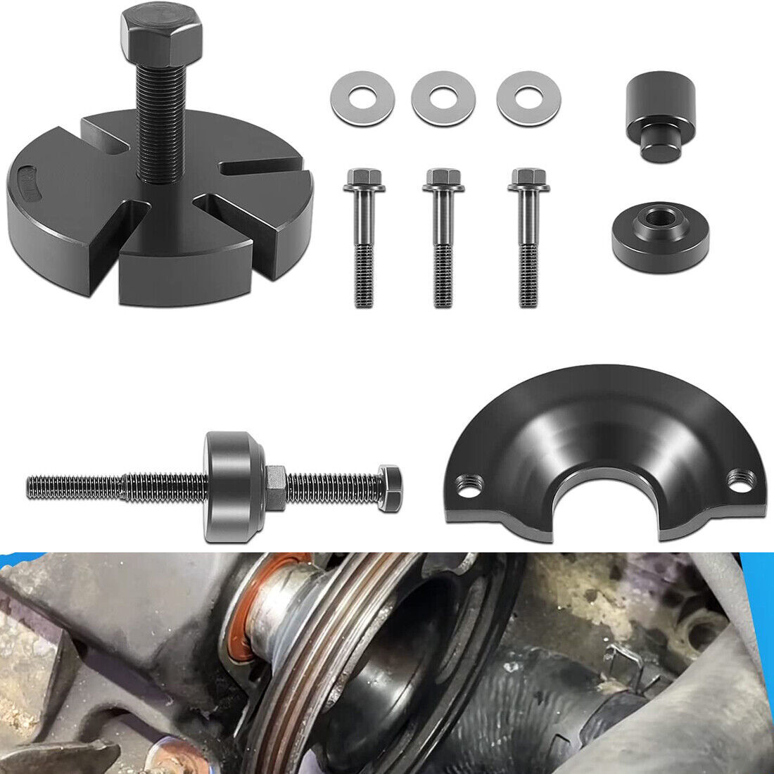 For Ford / Mercury 3.0L Water Pump Pulley Removal Tool 303-S455 303-009 211-185