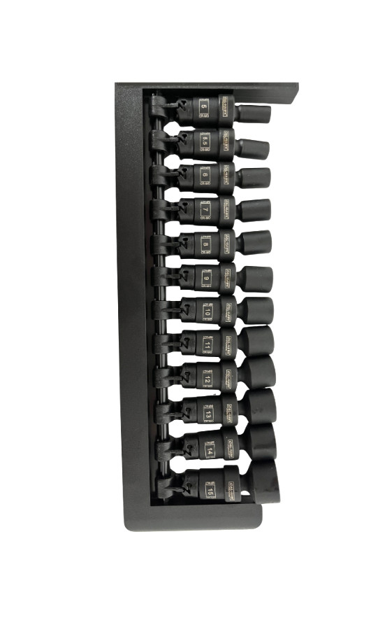 12PC Swivel 1/4DR IMP Universal SKT Metric BISU122M