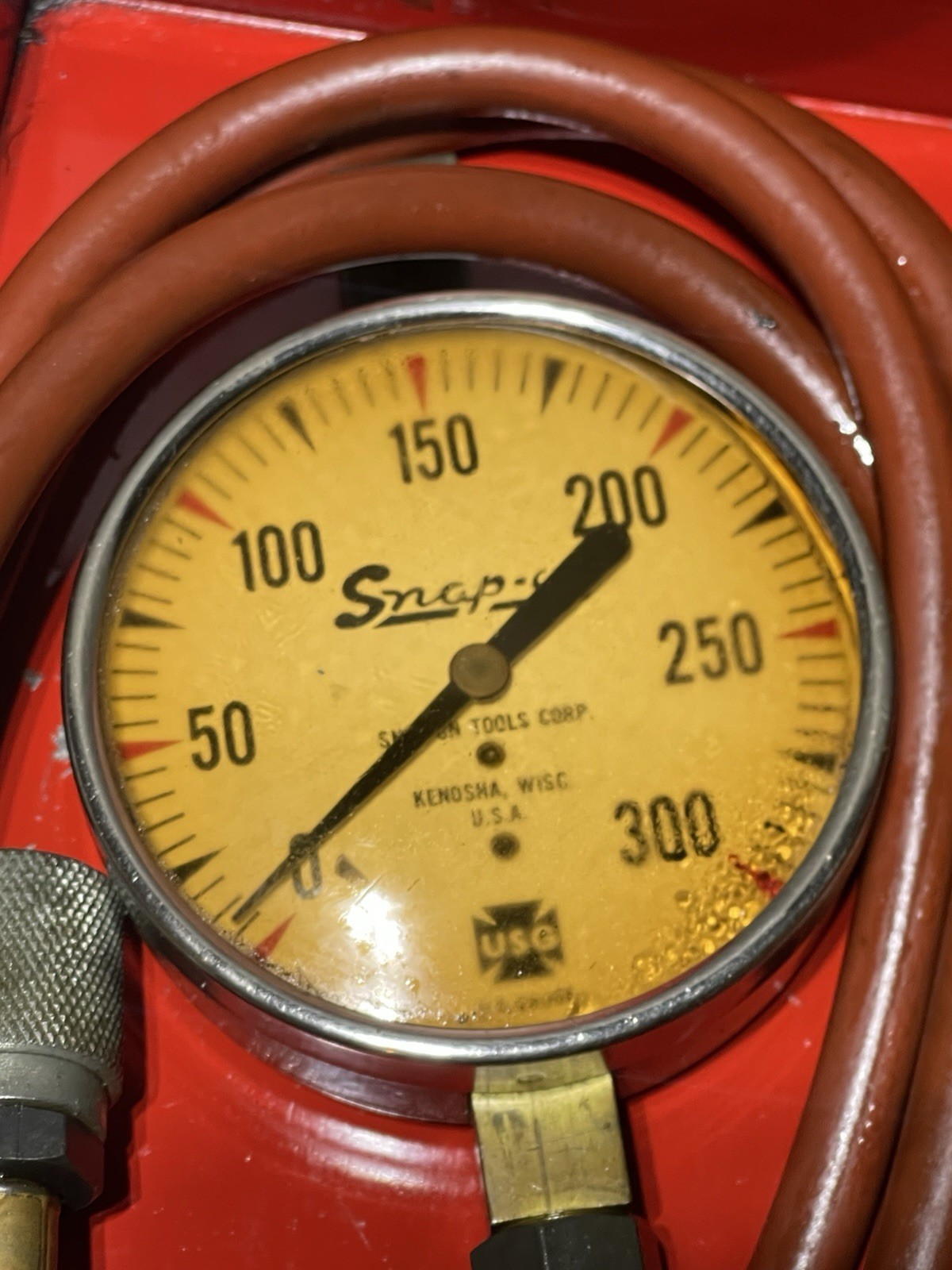 Snap-On Compression Testers Gauges w/ Fittings Oil, Hydraulic, Transmission