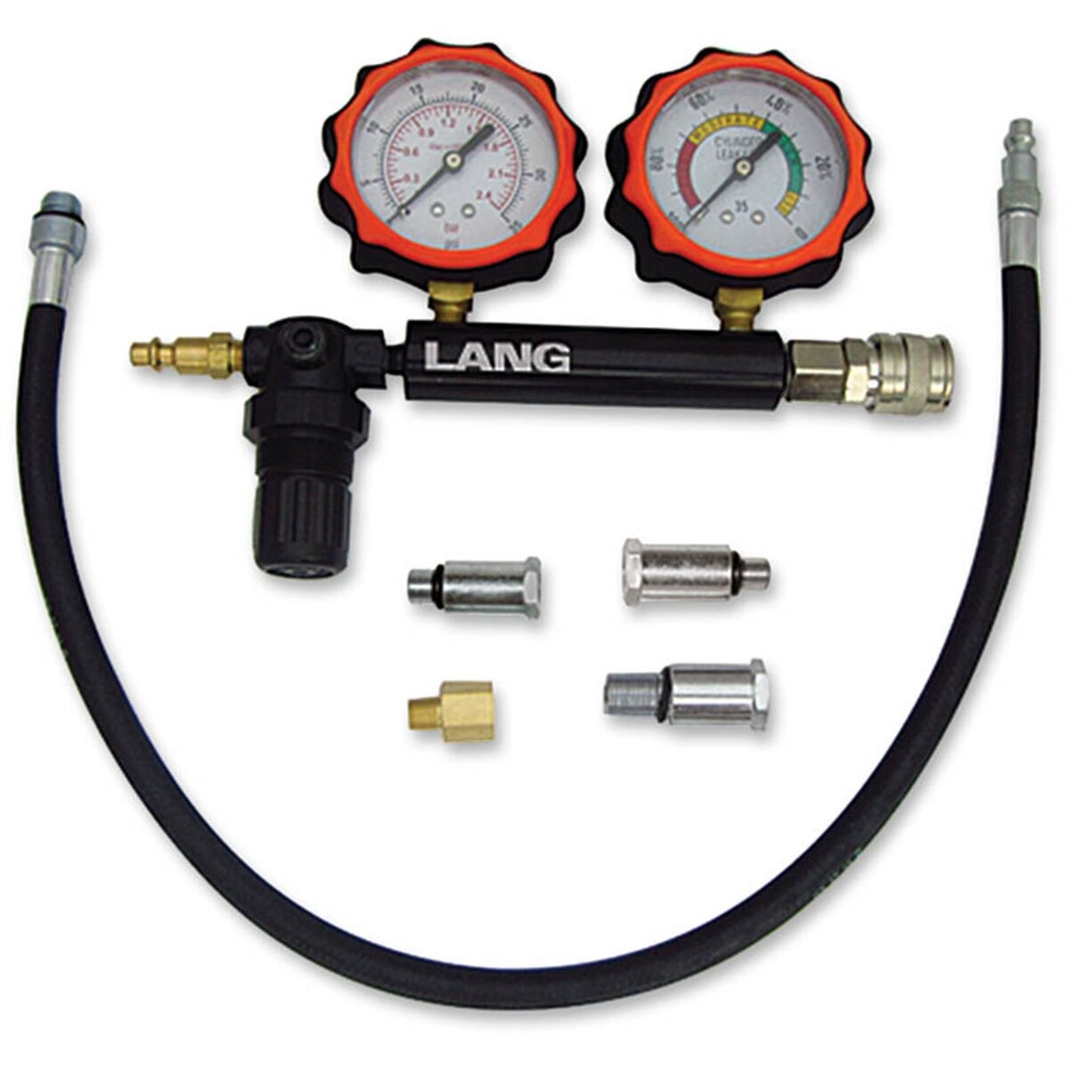 Lang Tools Cylinder Leakage Tester with 2 Gauges – CLT-2PB