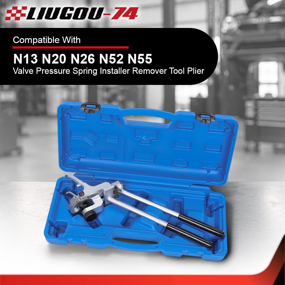 Valve Pressure Spring Installer Remover Tool Plier Fits BMW N13 N20 N26 N52 N55