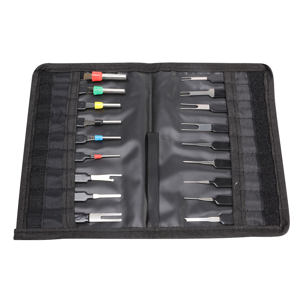 18PCS Car Terminal Removal Tool Kit Wire connector Pin Release Extractor Puller