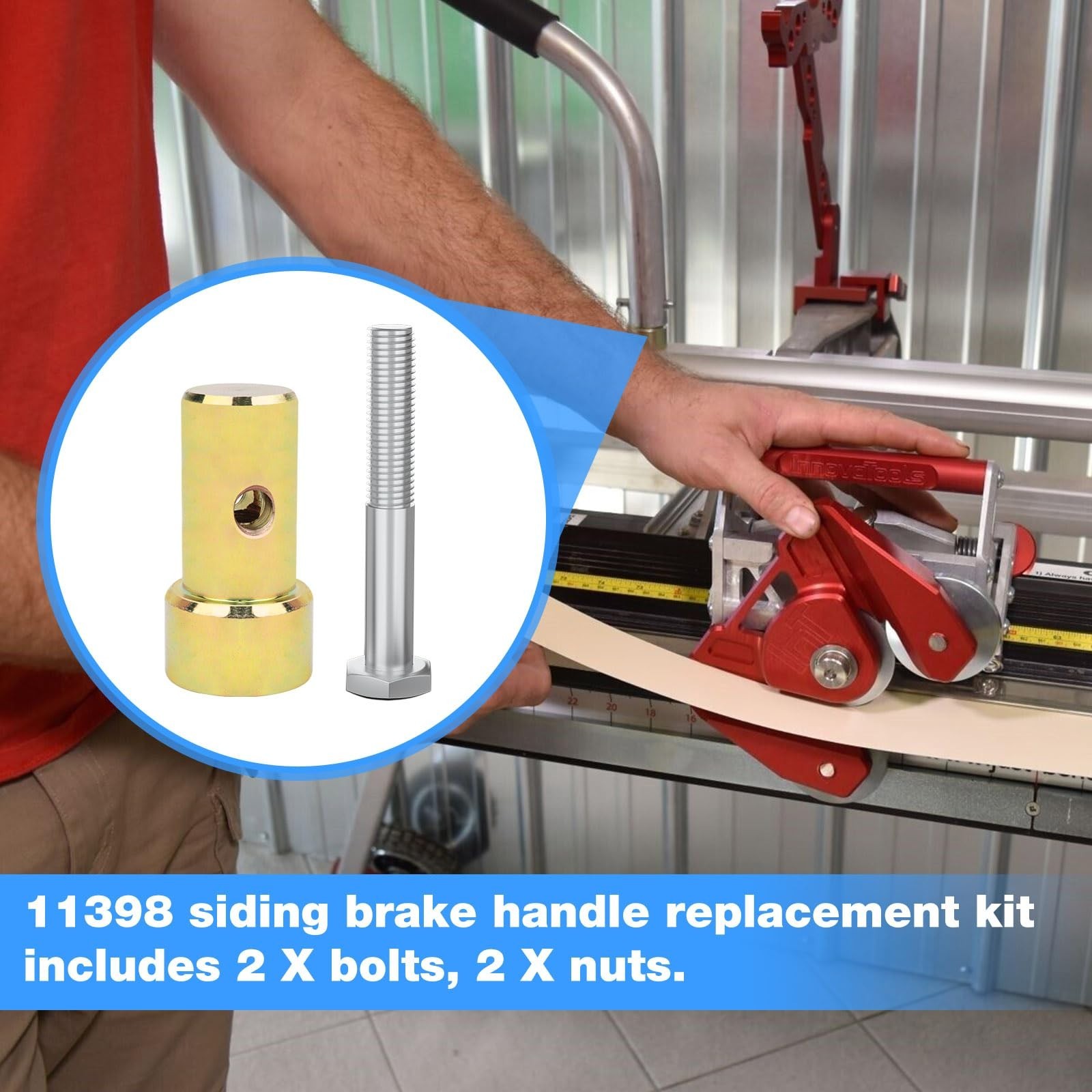 Hemming Handle Plug Kit for Tapco PRO14 PRO19 | Replacement Siding Brake Tool –