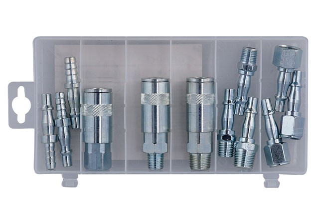 CONNECT 30279 Airline Adaptor Kit 12 Pieces Air Line Hose Fitting Connector