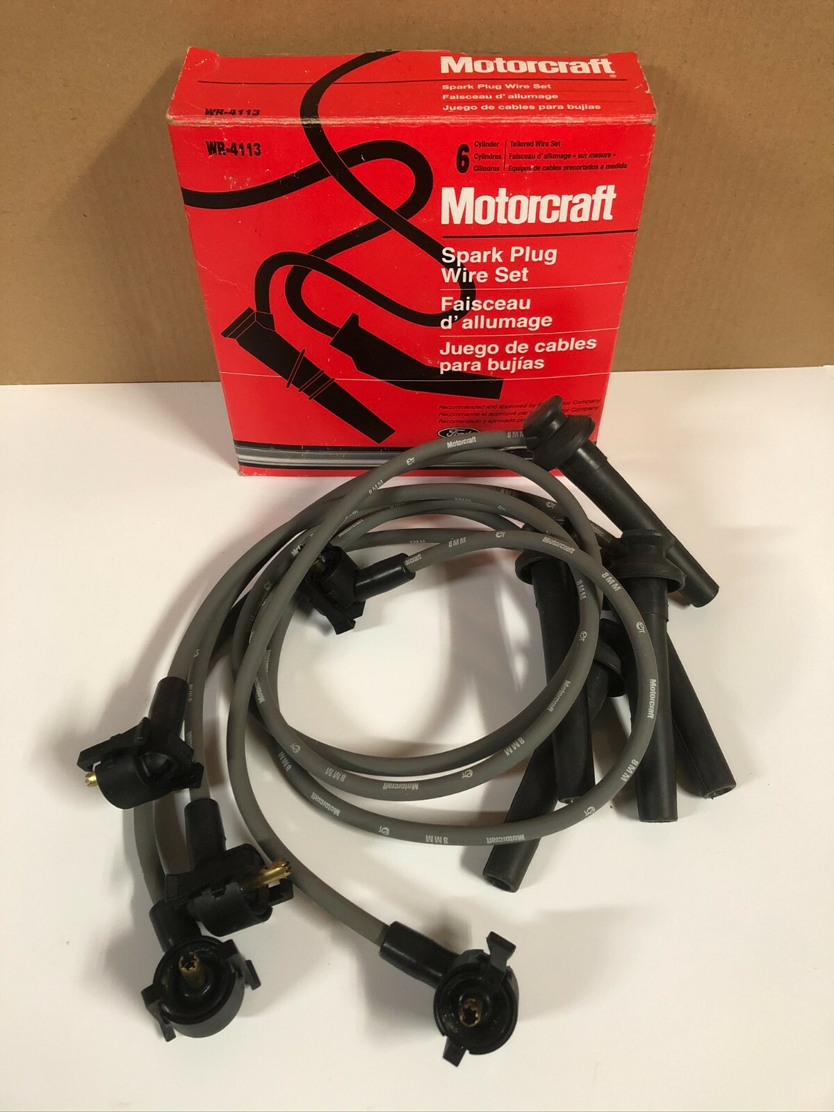 NEW Motorcraft WR-4113 Genuine OEM Ford Spark Plug Wire Partial Set – 5 of 6