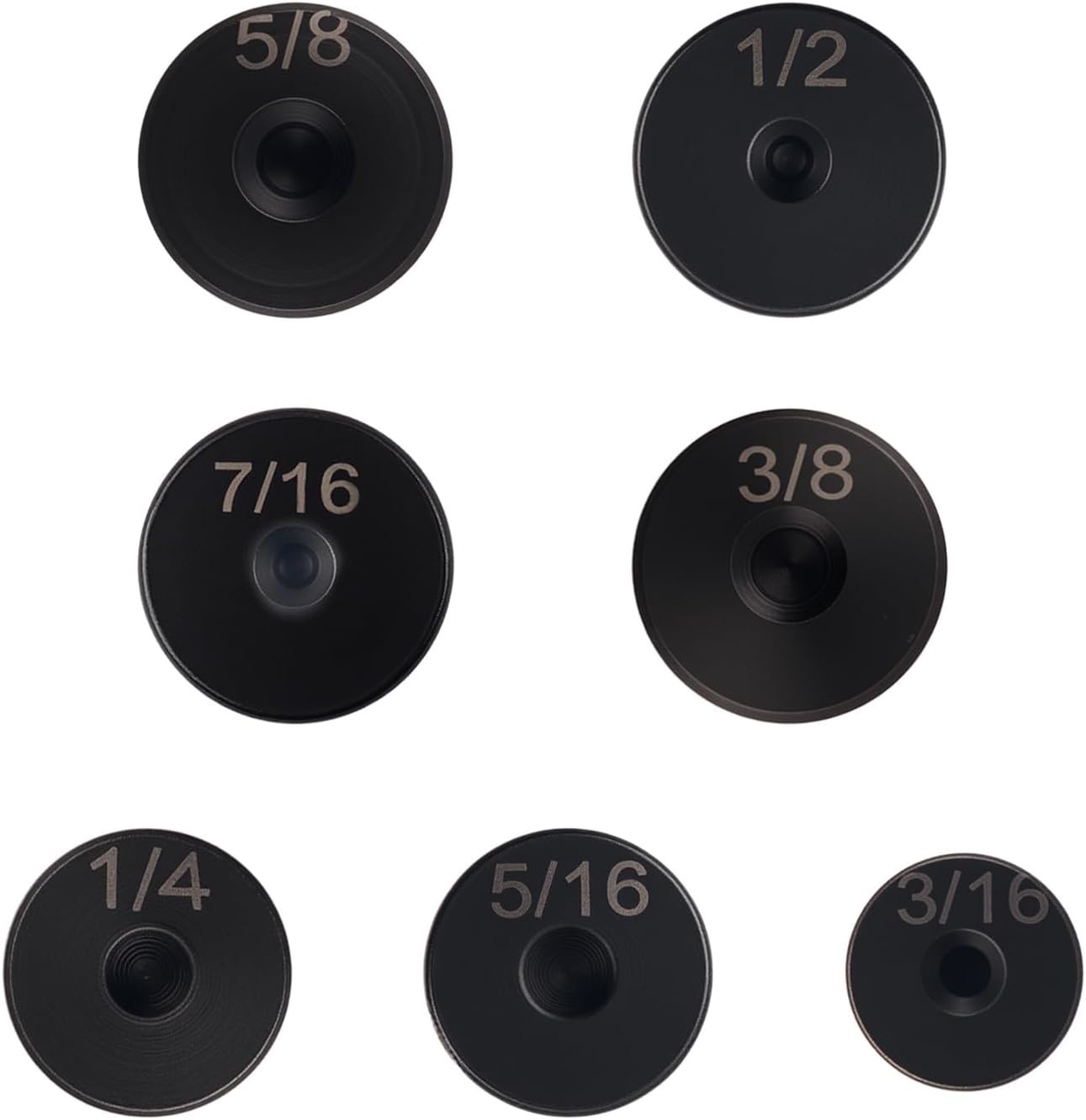 7PCS Brake Line Flaring Tool Kit Flare Adapter,3/16″,1/4″,3/8″,5/16″,1/2″,5/8″,7