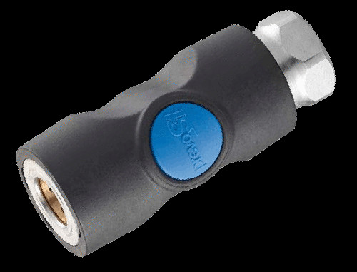 Prevost Push Button Safety Air Coupler for Industrial Style Fittings #ISI061201
