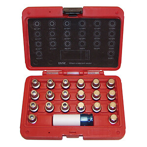 Lock Technology 4160 Bmw Wheel Lock Bolt Kit