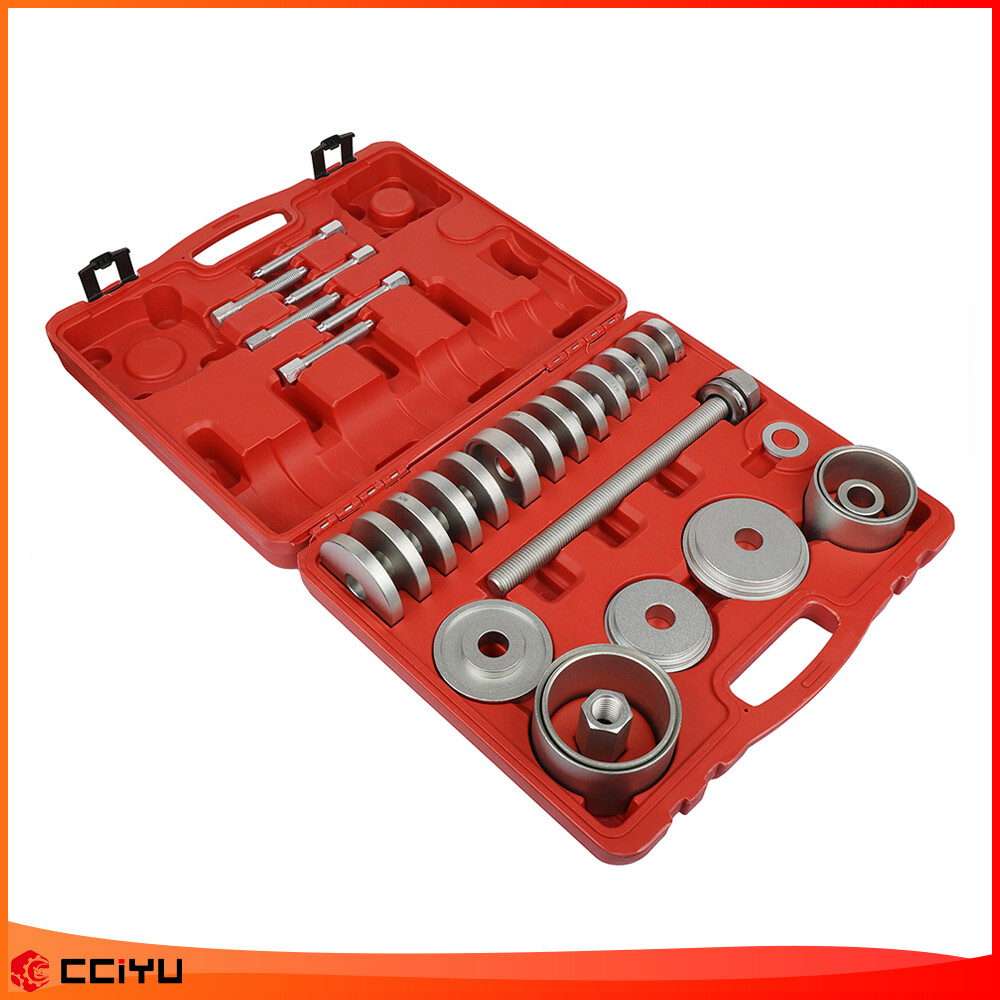 31Pcs Front Wheel Drive Hub Bearing Press Adapter Puller Remover Installer Tool