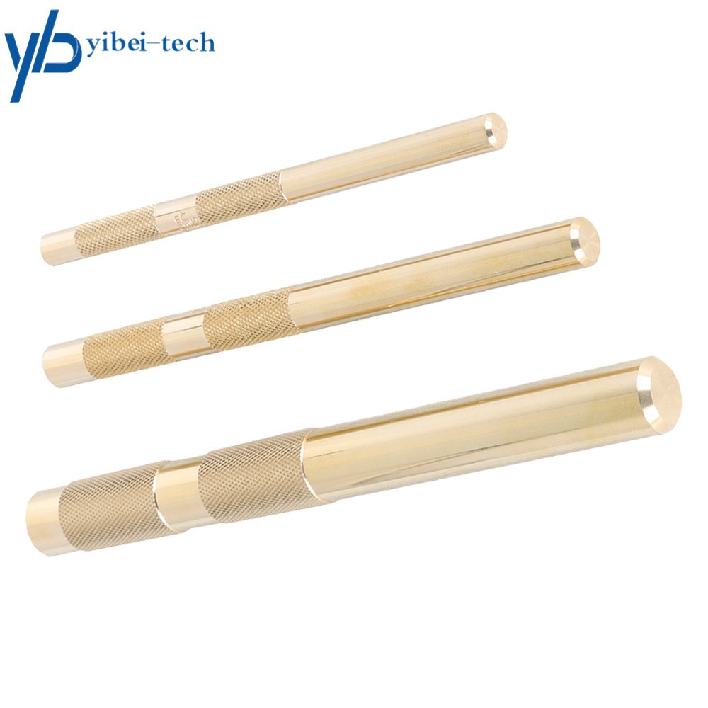 61360 Brass Drift Punch Set 3/4″ 1/2″ 3/8″ Hand Tool Punches Tool Home Use 3Pcs