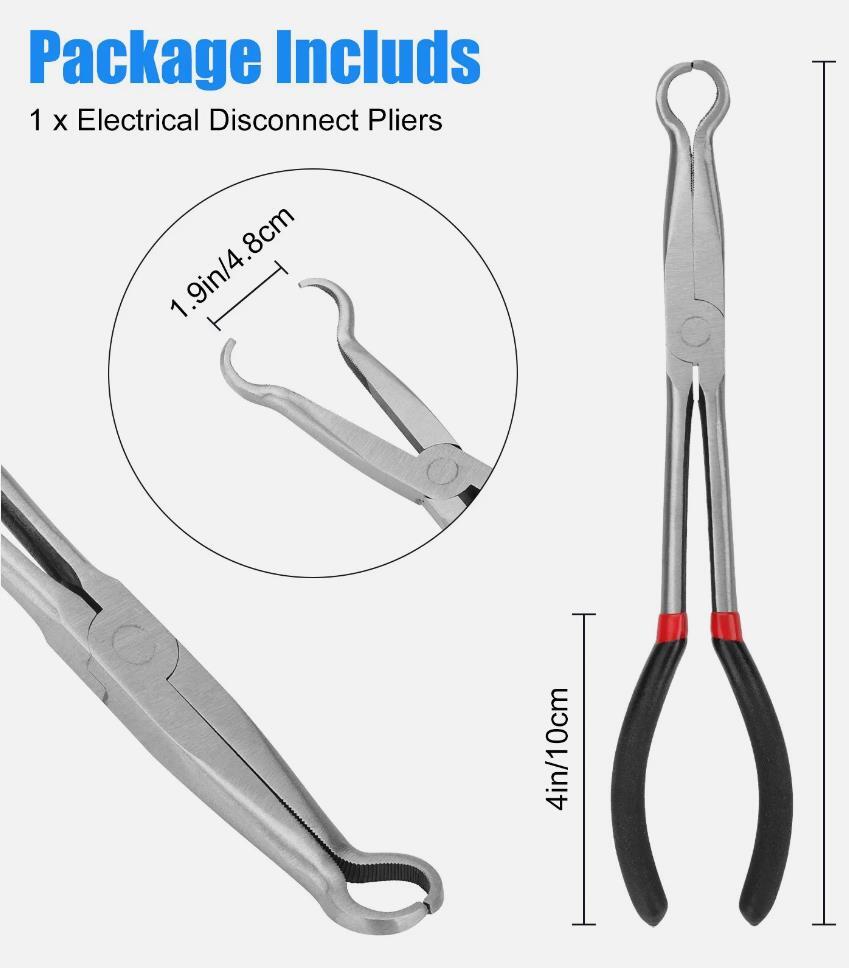 Heavy-Duty Long Handle Spark Plug Puller Tool (11inch) for Car Engine Repair