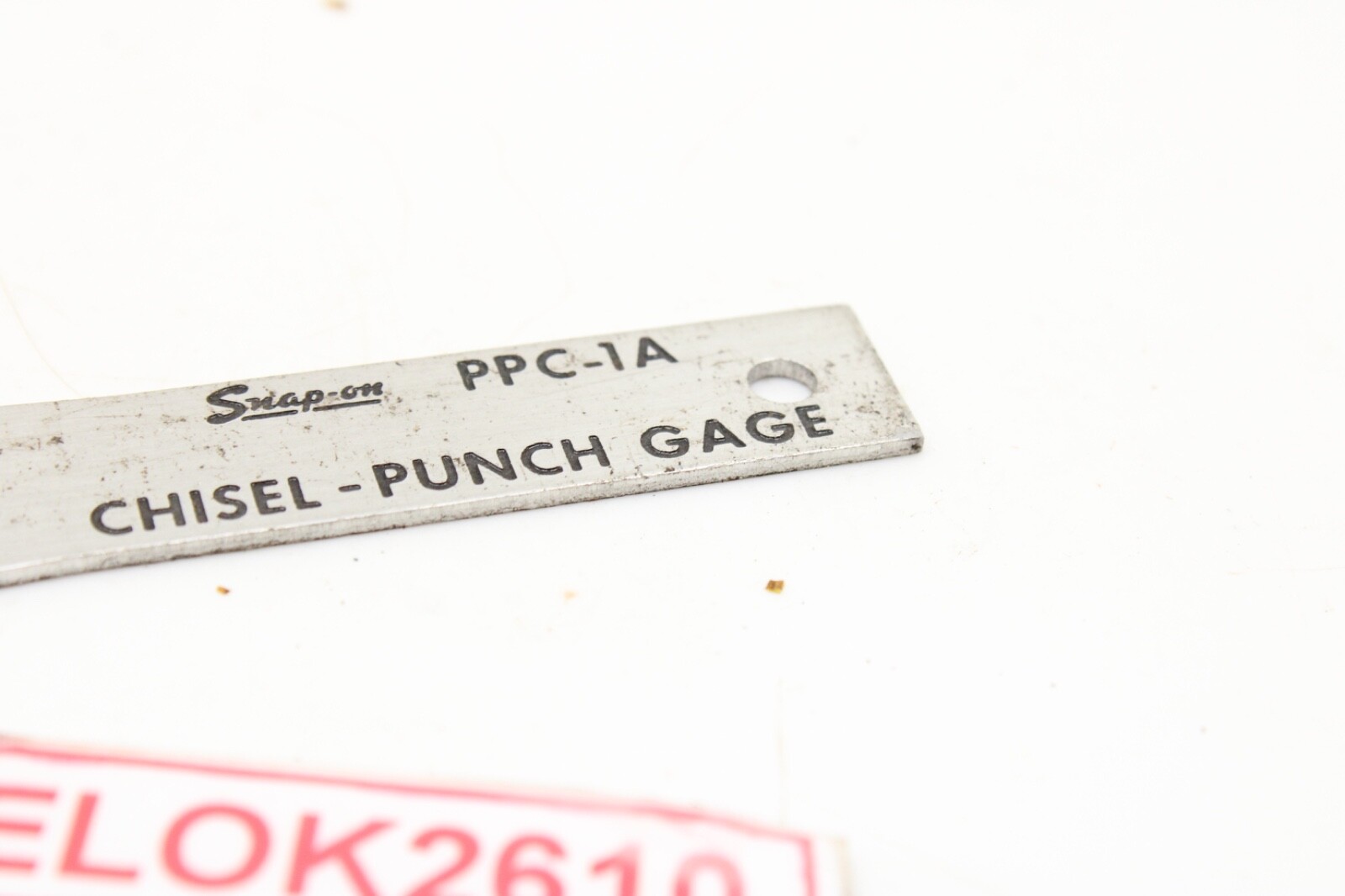 Snap-on PPC1A 2-5/8″ Chisel & Punch Gauge Gage 60 Degree USA