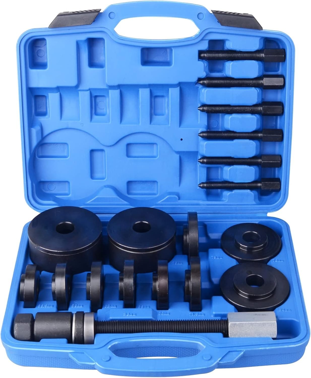 19pcs Front Wheel Drive Bearing Removal Installation Service Tool Kit FWD Bea…