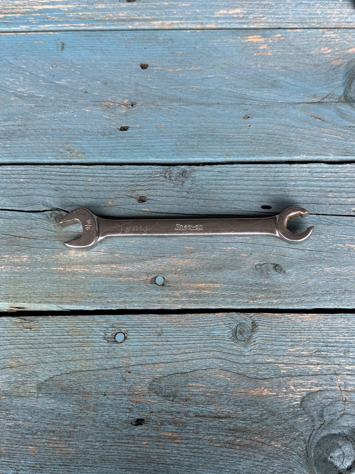 Snap on wrench flare nut combination 9/16” RXS18