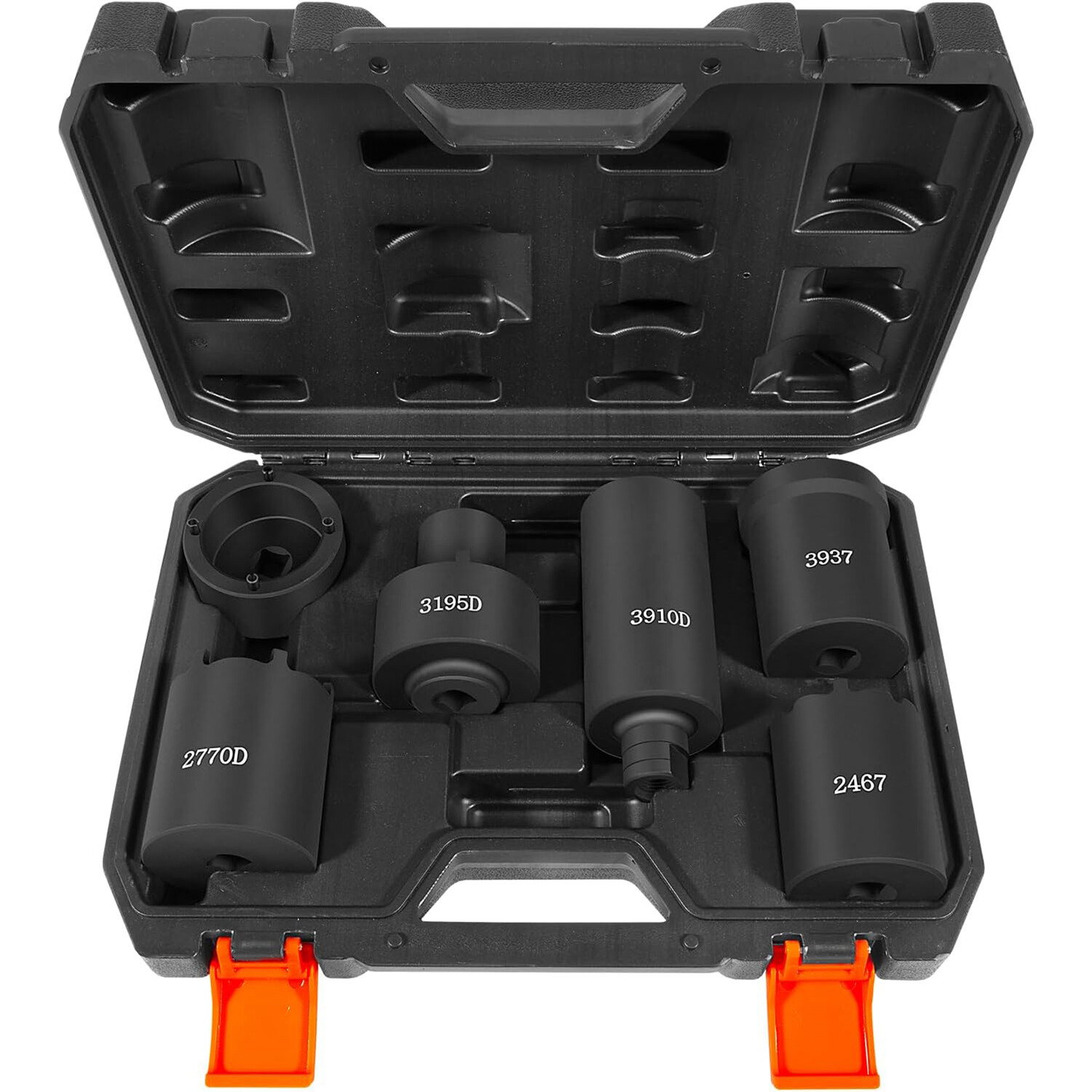 4543A 6Pc 4WD Spindle Nut Socket Set 41660D Nut Service Kit Puller 4-Lug Locknut