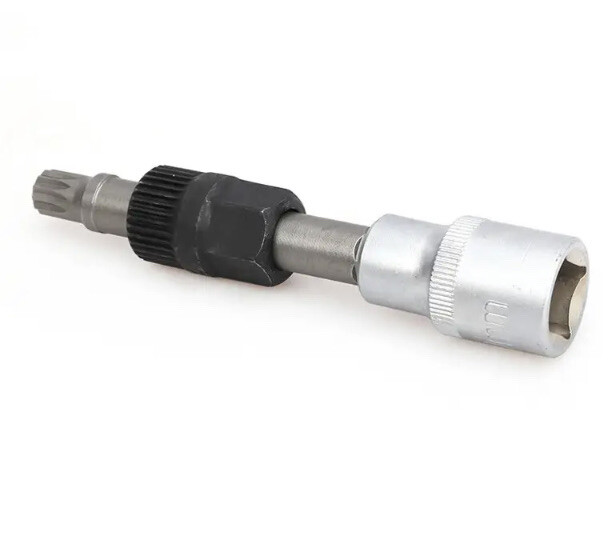 🇬🇧 Alternator Tool 33 Teeth Tooth M10 12 Point Spline 1/2 Drive Removal ..
