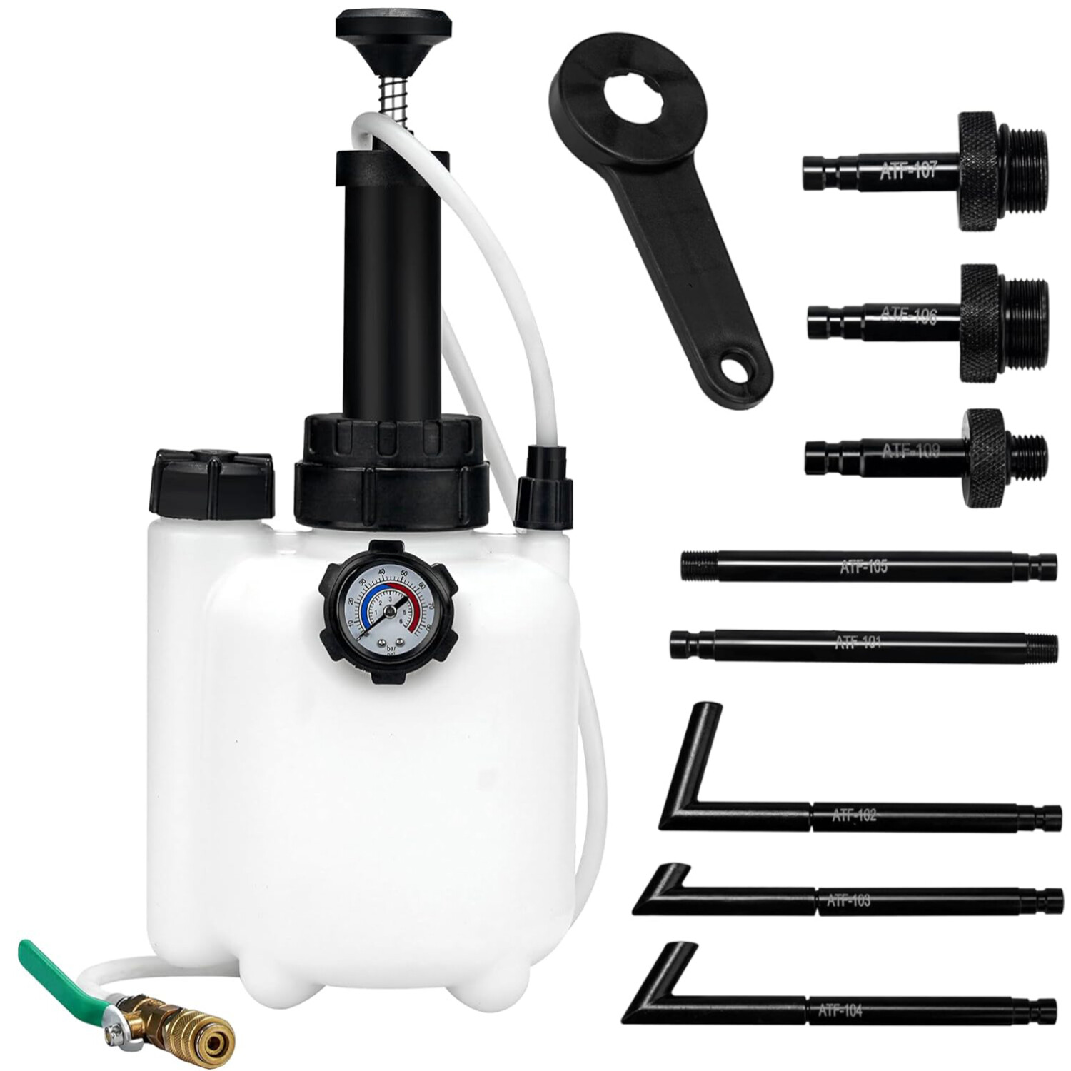 Manual Transmission Tool Fluid Oil Filling Filler System Fluid Transfer Set 3L