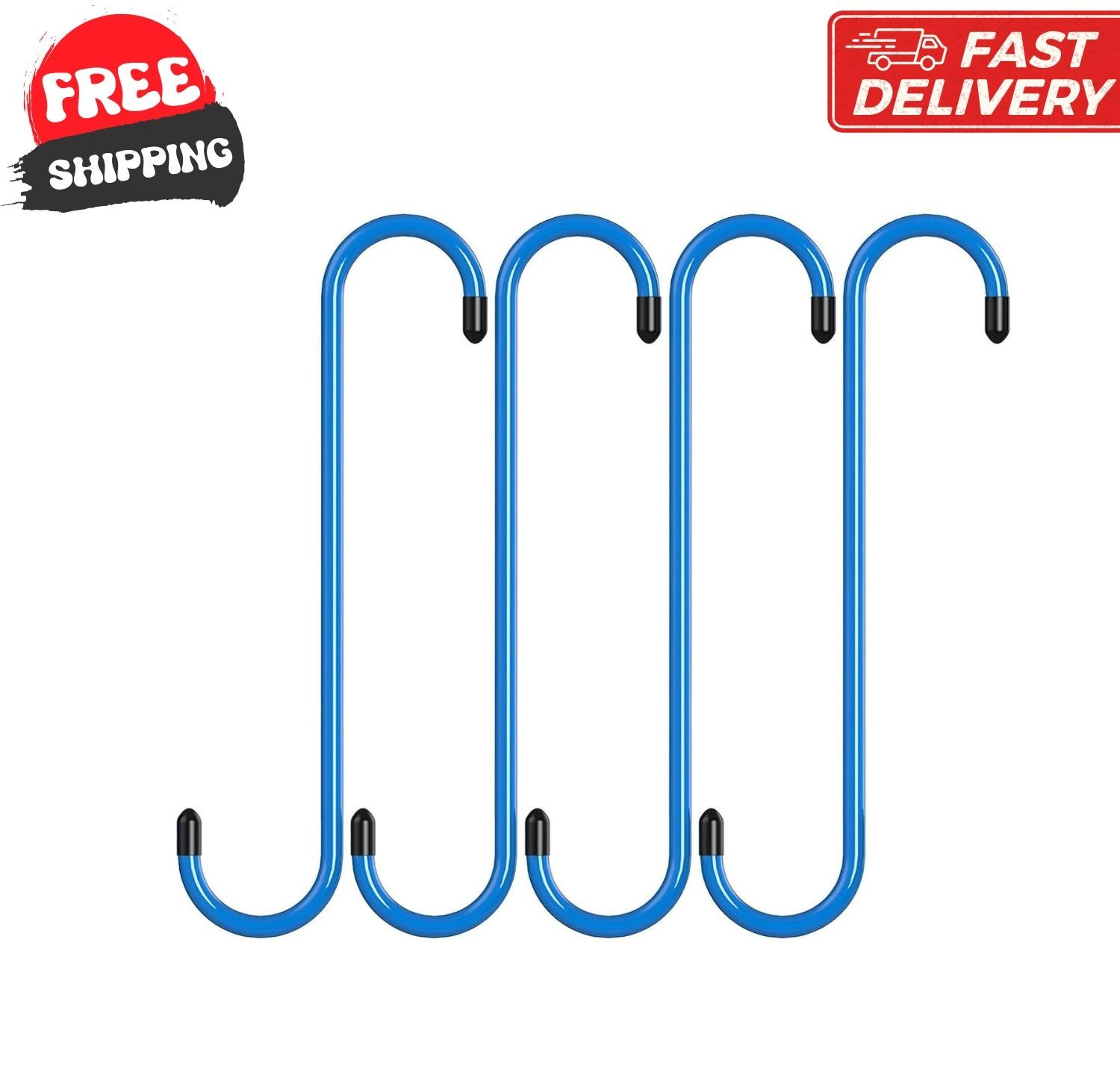 4Pcs Brake Caliper Hanger Hooks with Rubber Tips Automotive Tool for Braking