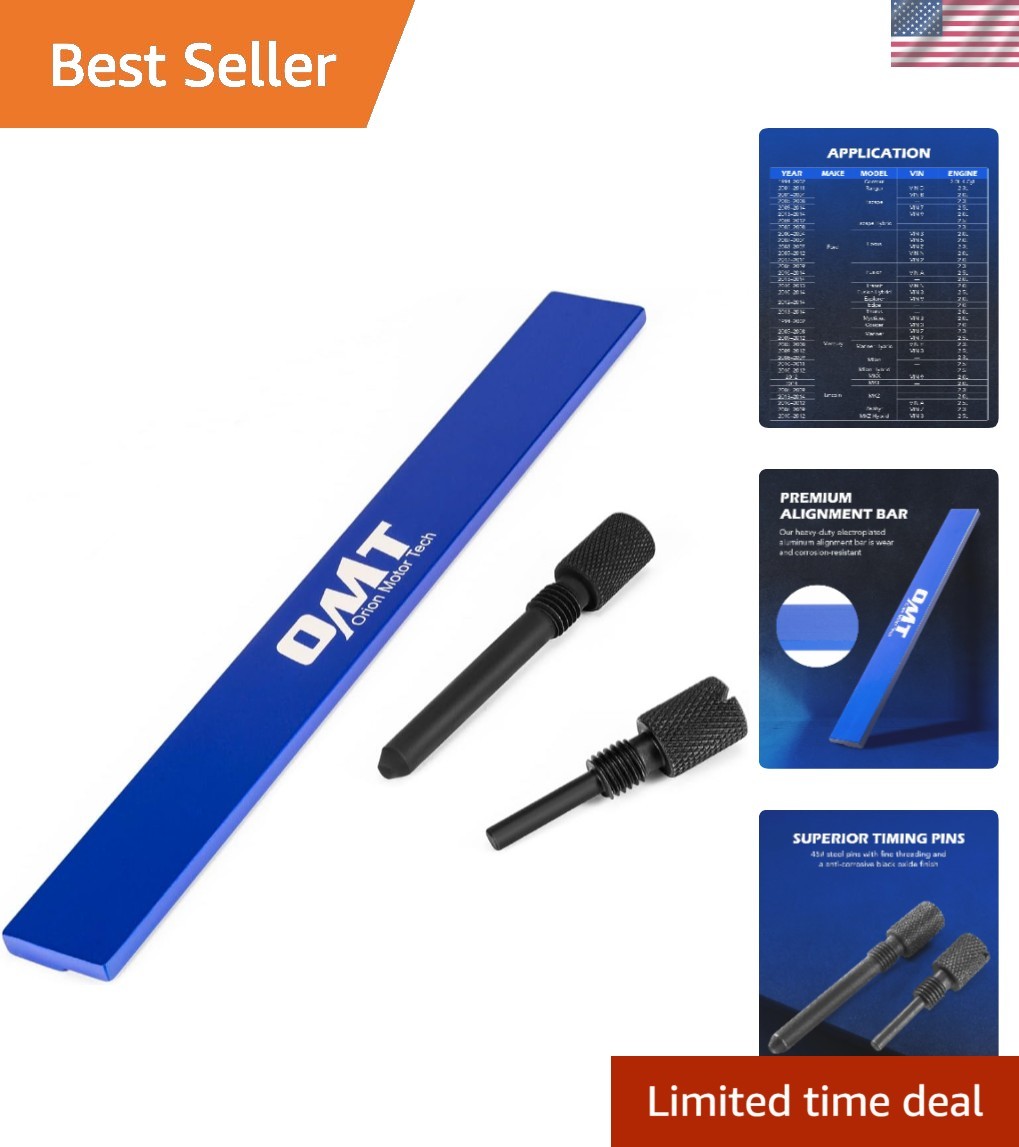 Camshaft Alignment Tool Set – Durable 3pc Timing Belt Kit for Ford & Mazda