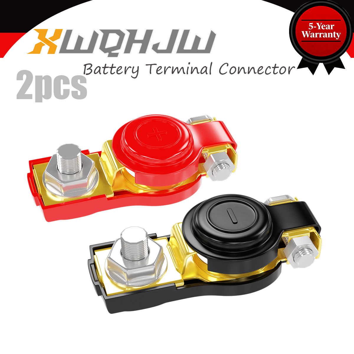 1 Pair Battery Terminal Heavy Duty Car Vehicle Connector Cable Clamp Clipss