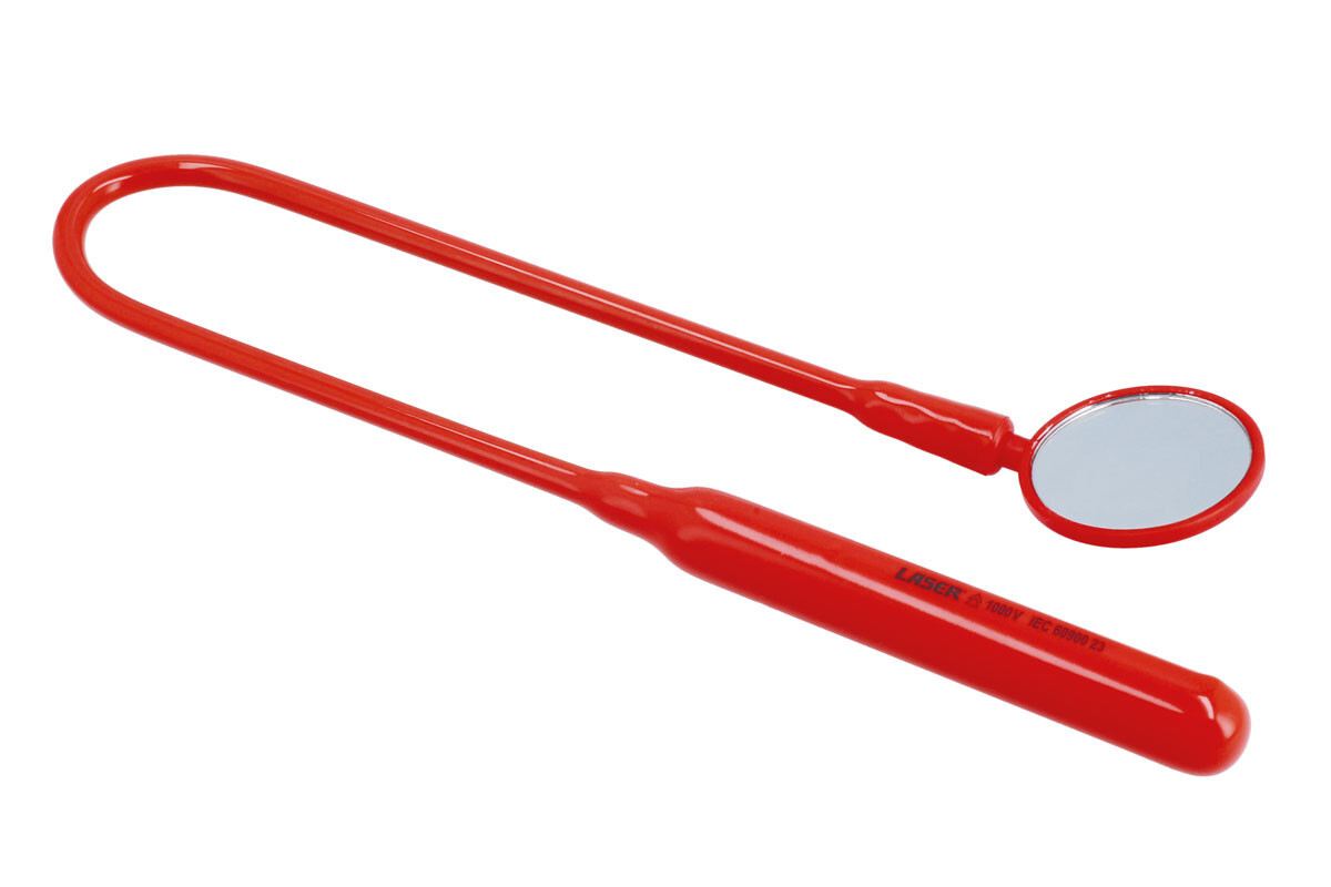 55mm Diameter 1000v Insulated Inspection Mirror Flexible Hybrid Electric Vehicle