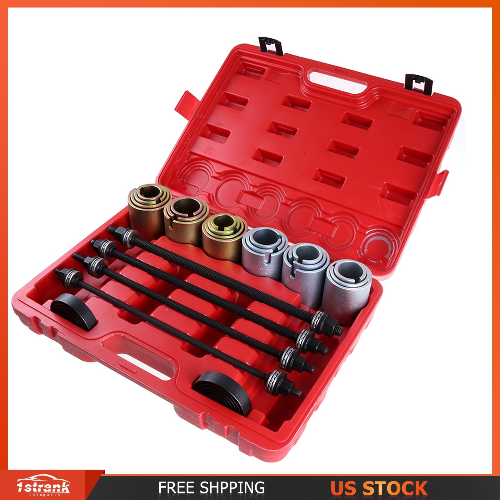 Universal Press and Pull Sleeve Remove Install Bushes Bearings Garage Tool Kit