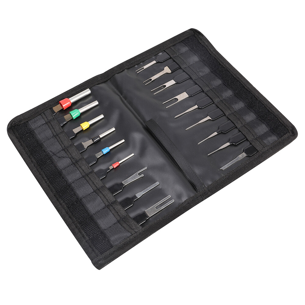 Car Terminal Removal Tools Wire Plug Connector Extractor Puller Release Pin Kit