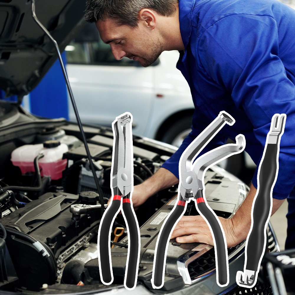 Auto Electrical Disconnect Pliers Connector & Terminal Removal Tool Kit for Cars
