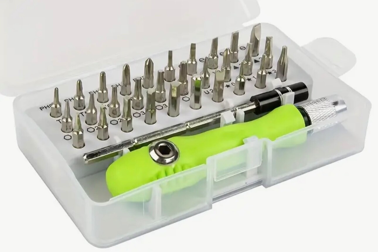 32-In-1 Pro precision Small Screwdriver Set. Great for electronics & more